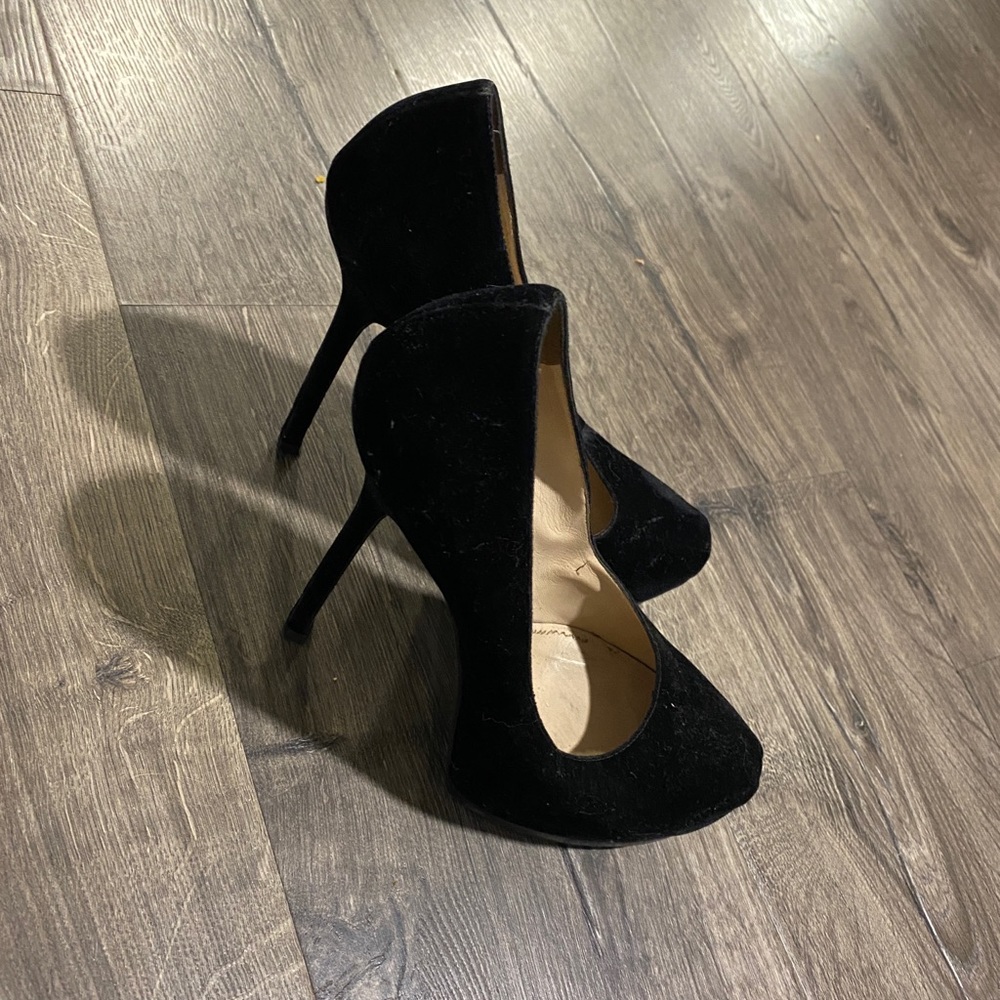 YSL Velvet Heels